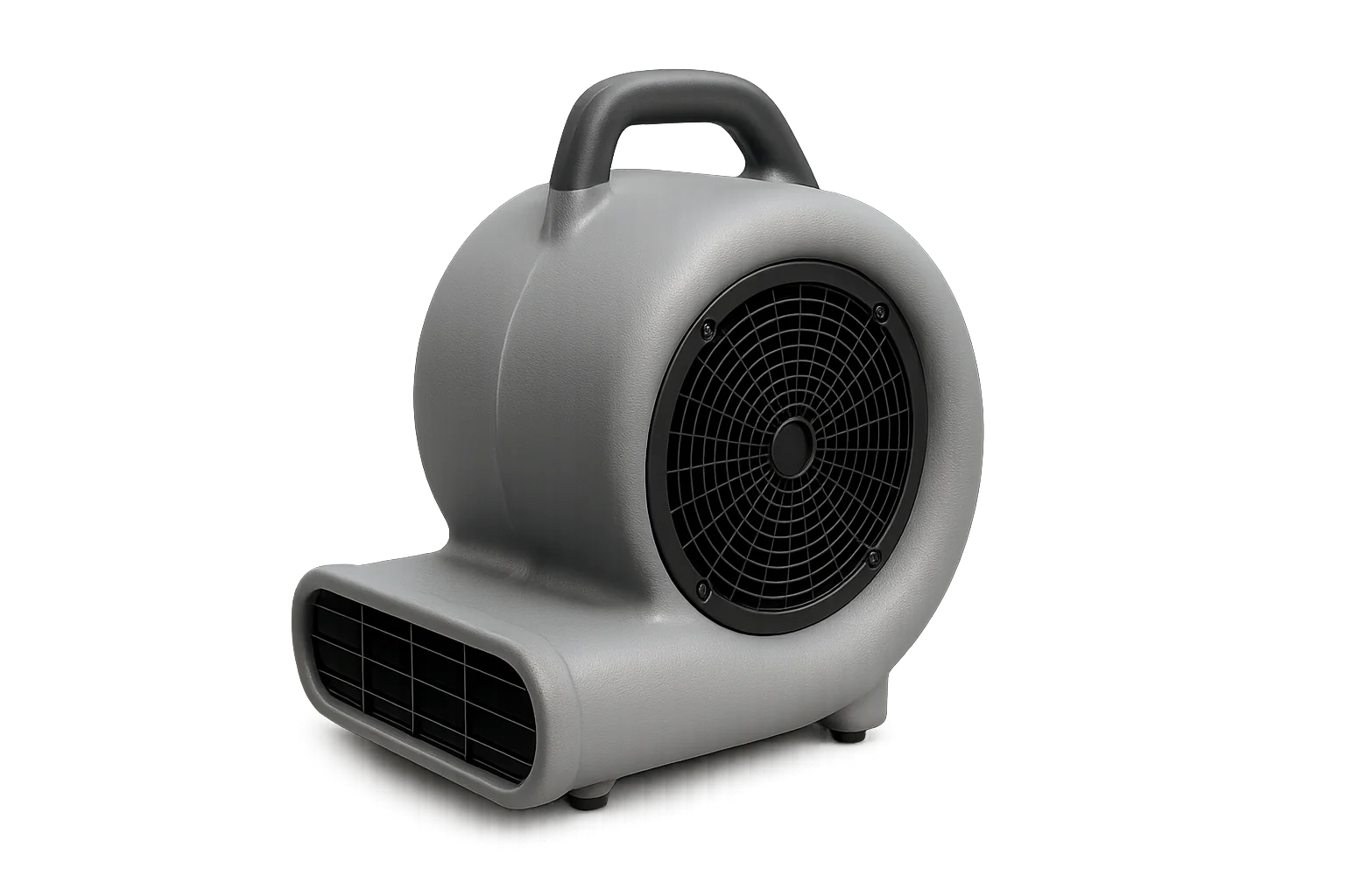 Centrifugal air mover, snail-shell housing, on paper